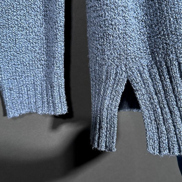 Croft & Barrow Woman's Blue Crew Neck Sweater Size M‎ - Picture 6 of 13